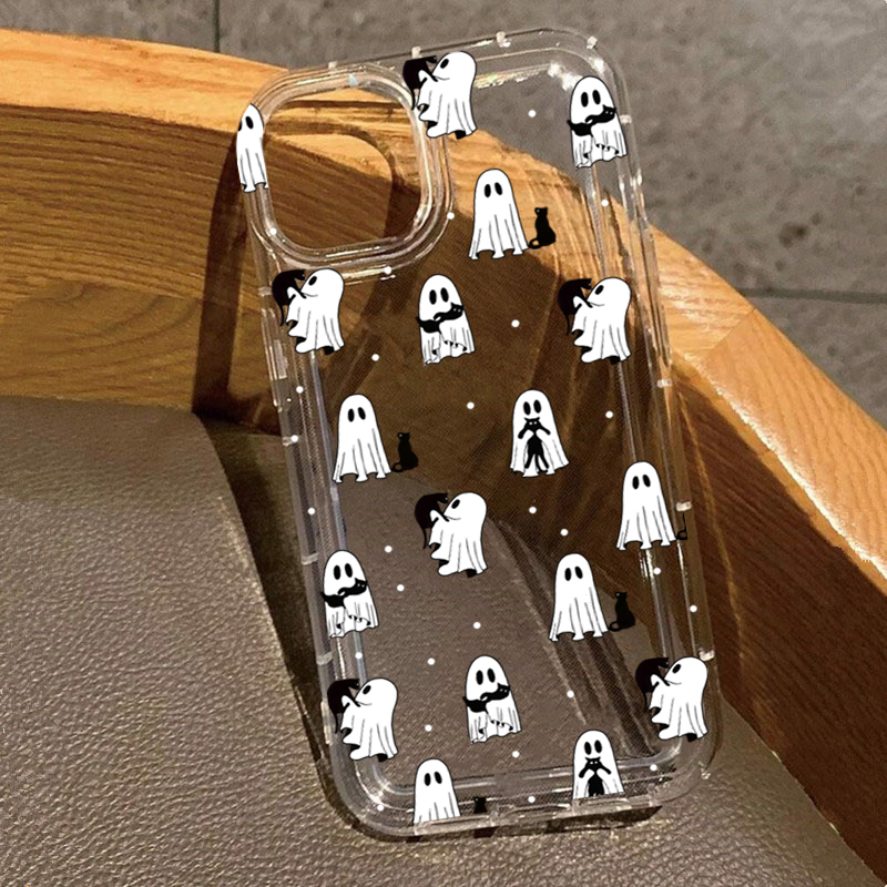Plants X - Western-Halloween-Cowboy-Geist- und Blumendruck, transparente Hülle für