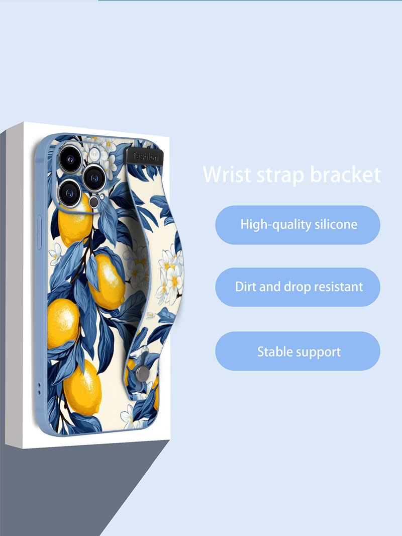 Plants X - Obst Zitrone Bunte Stern Blume Kunst