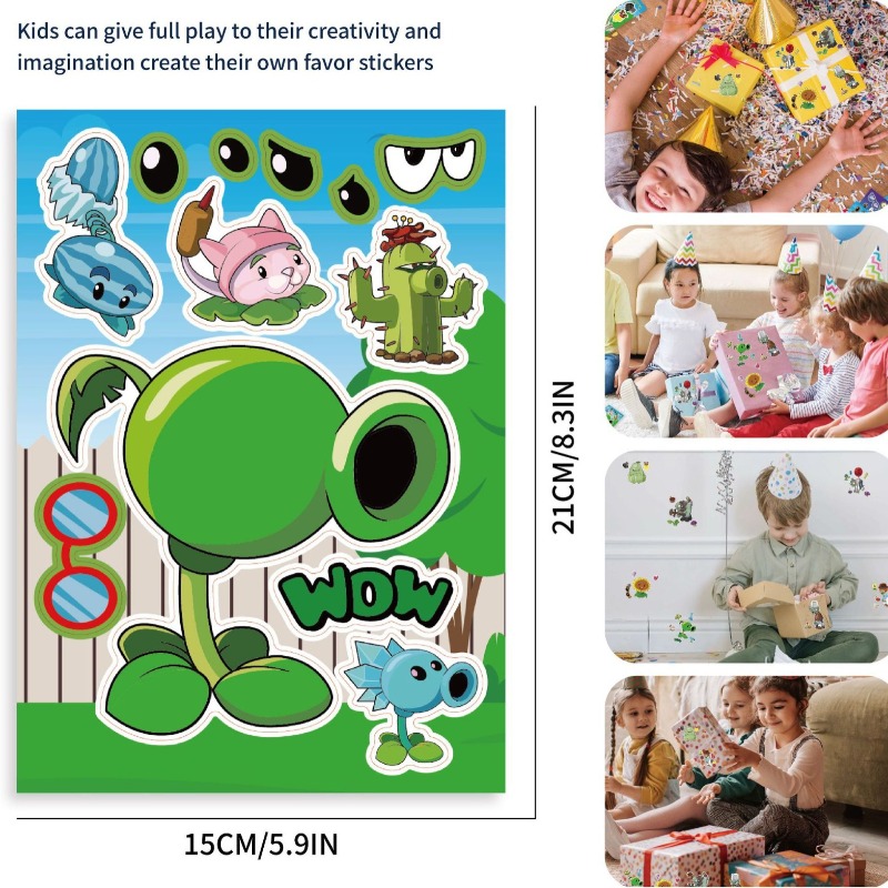 Plants Vs. Zombies Niedliche C – Plant Parent Sticker Bewertung und Preis