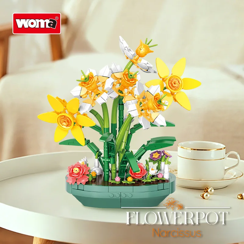Simulierte Narzissen-Bausteine – Plant Parent Yearly Bewertung und Preis