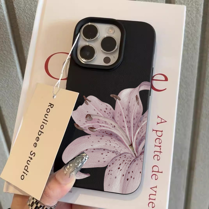 Lila Lilien-Blumen Handyhülle  – Plants X Bewertung und Preis