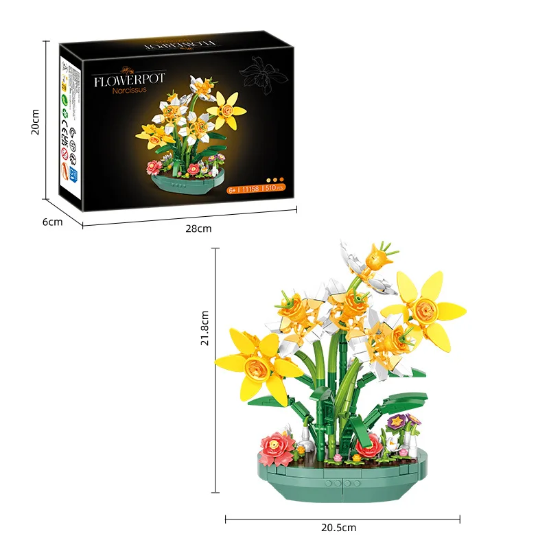 Konservierte Narzissen-Blume i – Plant Parent Yearly Bewertung und Preis